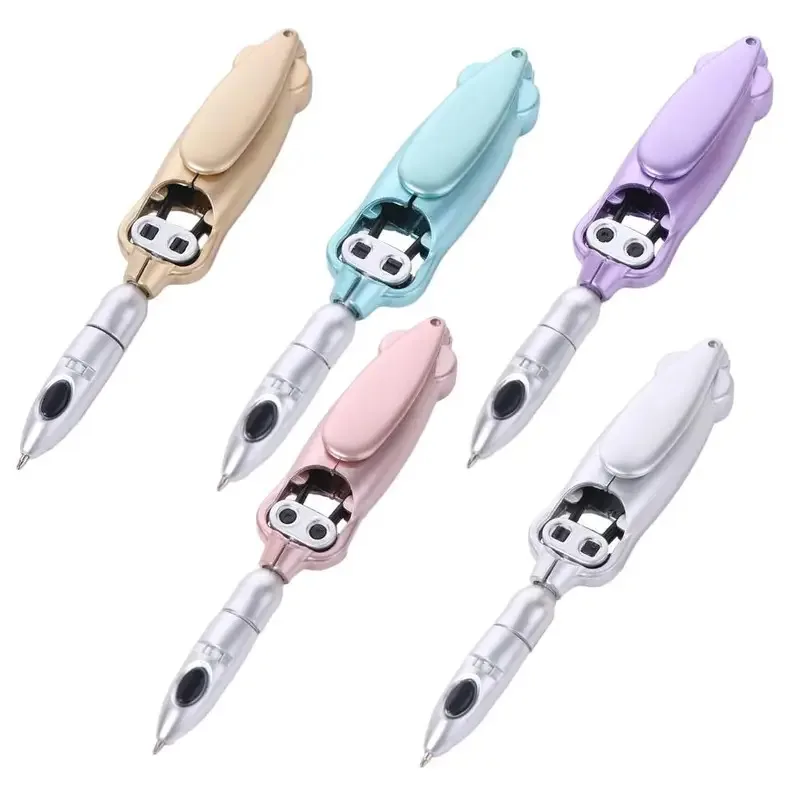 

Роботизированная ручка из АБС-пластика с изображением кальмара — складная, многофункциональная шариковая ручка нажимного типа 1,0 мм для студентов