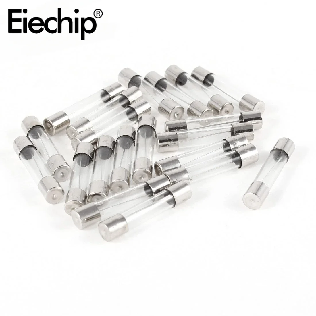 54pcs 6x30mm Fast Glass Fuse Diy Kit 250V 6*30mm Insurance Tube Quick Blow Glass Fuses Kit 2.5A 3A 4A 5A 6A 8A 10A 15A 20A