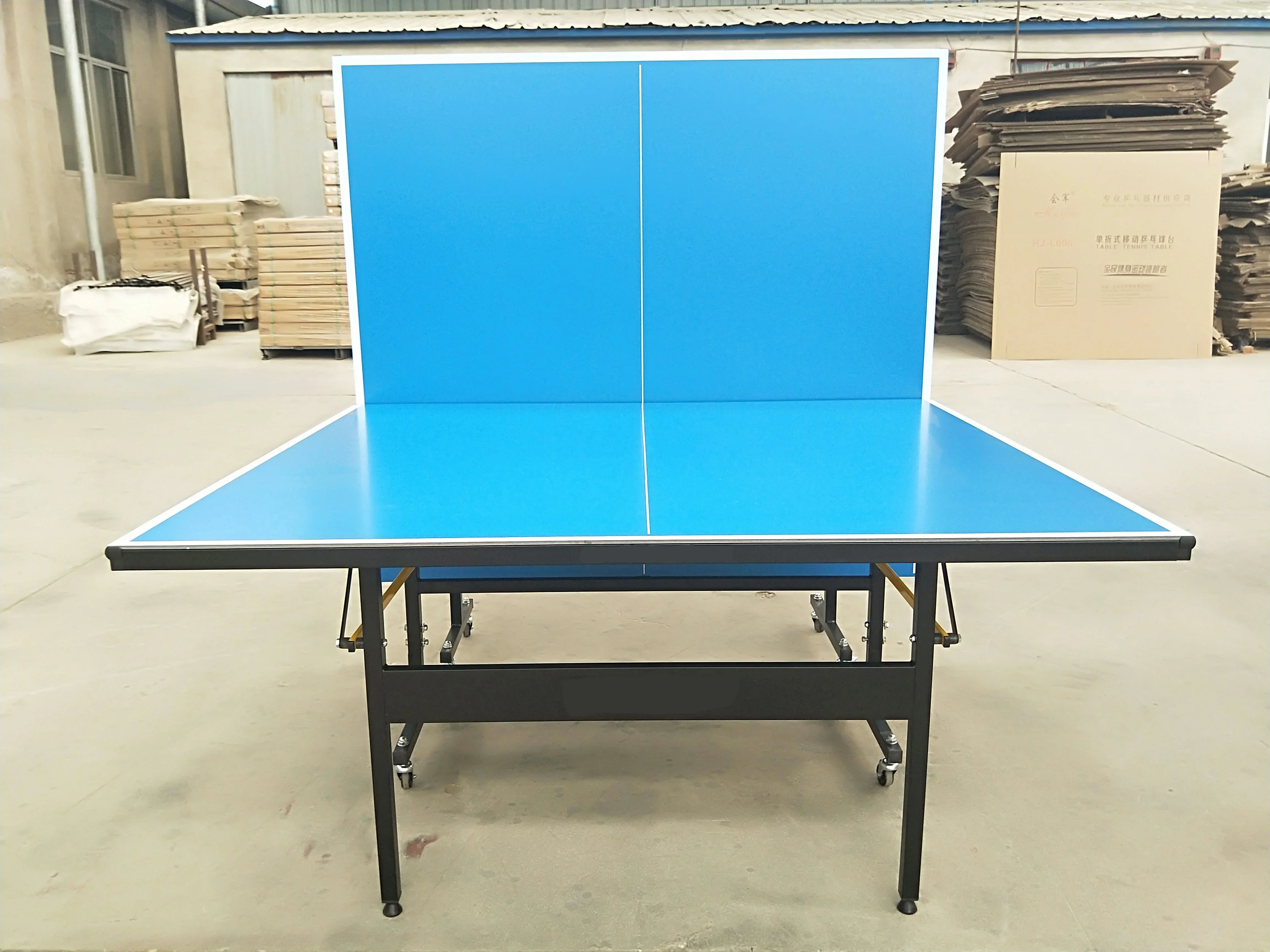 2026 Removable Foldable Aluminum Top Indoor Outdoor Ping Pong Table Waterproof  Table Tennis Table