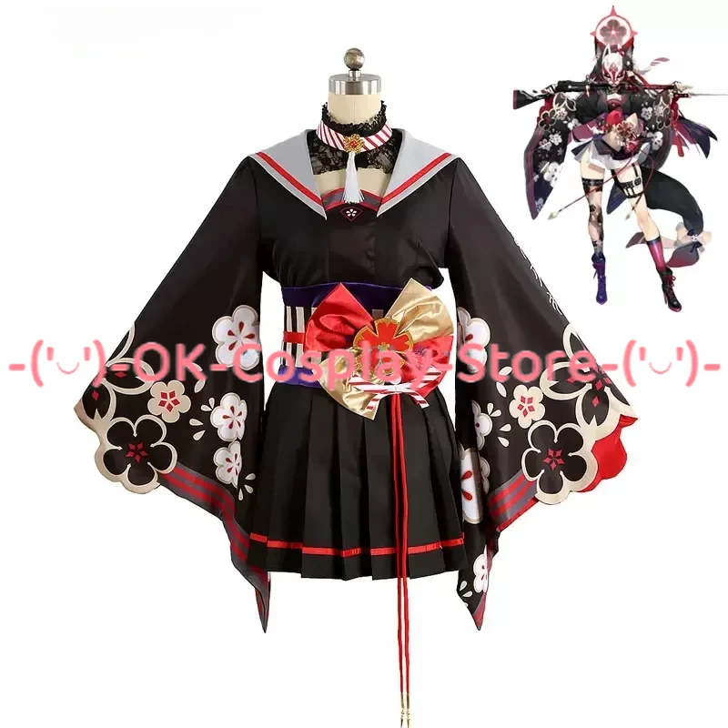 

Kosaka Wakamo Cosplay Costume Game Blue Archive Cosplay Dress Kimono Suit Anime Clothing Halloween Carnival Uniforms Custom Made