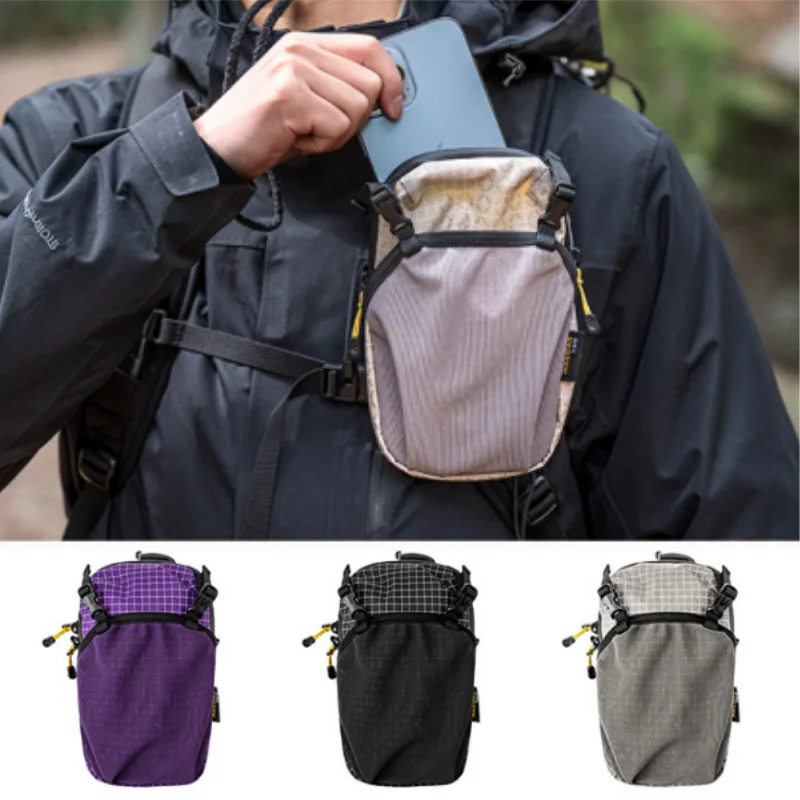 Bolsa impermeable Dyneema, saco para acampar al aire libre, bolsa de senderismo UHMWPE, táctica, ligera, duradera para senderismo, accesorios para mochila