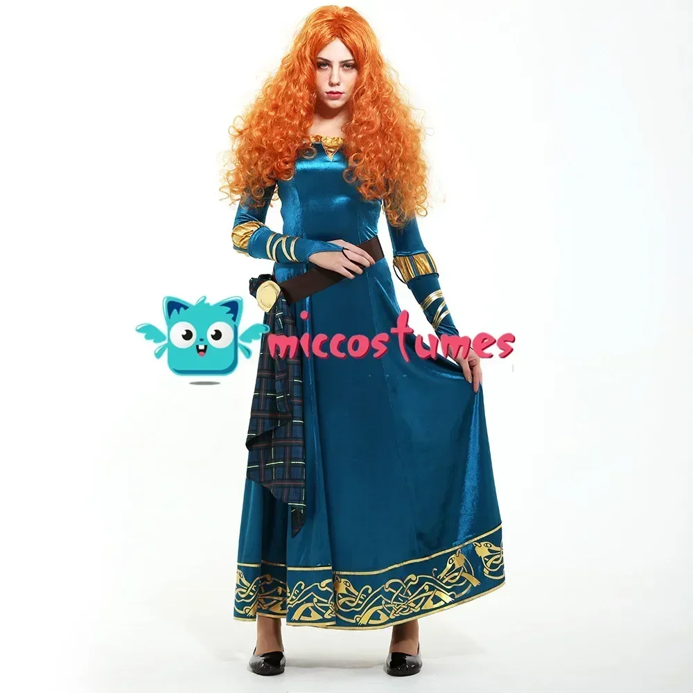 Miccostumes Women Princess Adult Dress Cosplay Costume Woman Halloween Uniform Outfit