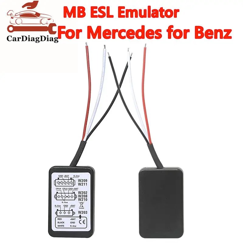 MB ESL Emulator For Mercedes for Benz W202 W208 W210 W209 W211 W203 Testing Changing Damaged ESL Simulator Fast Shipping