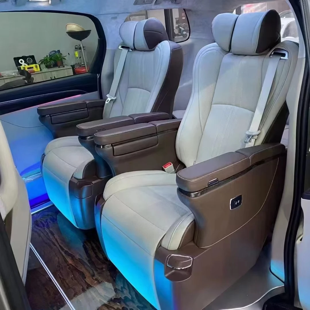 

Ultimate Comfort and Convenience Electric Luxury Car Seat & Folding Table Combo Modified Car Seats