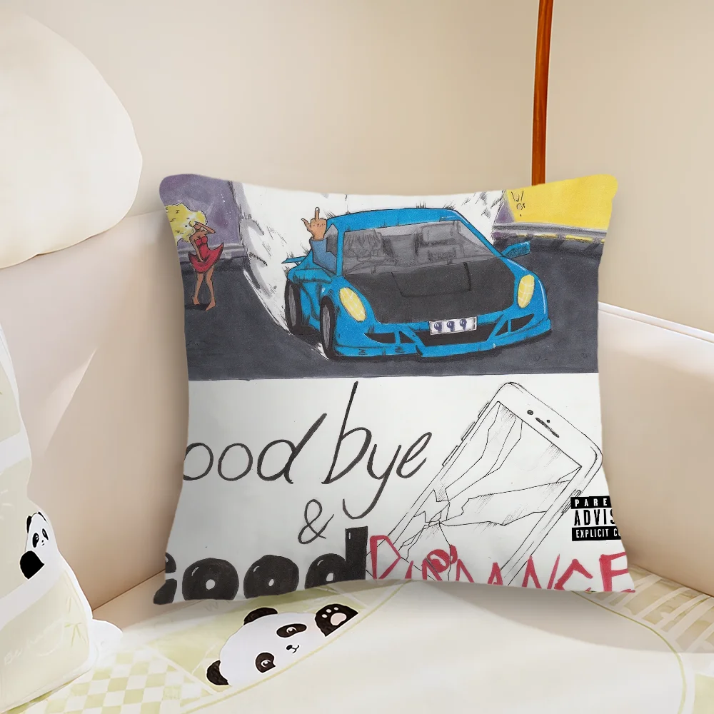 J-Juice The Party Never Ends W-WRLD Pillow Case Living Room Sofa Cushion Cover Suitable For Home Bedroom Room Decoration