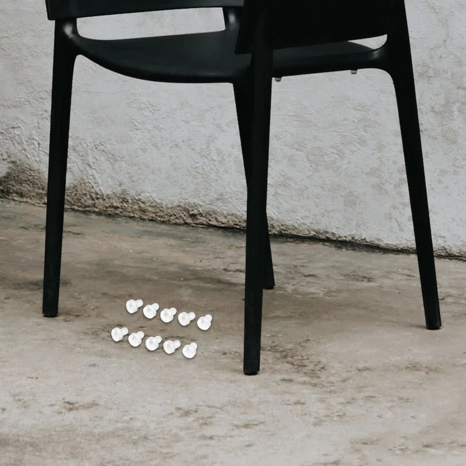 

100 Pcs Table Pad Anti-collision Rubber Particle Cabinet Bumpers Protector Anti- Clear Cushions Transparent for Doors