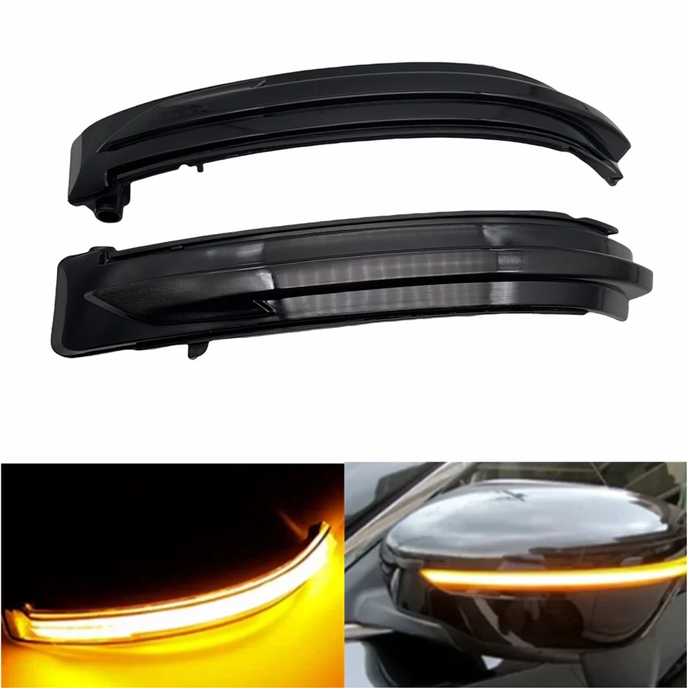 

2PCS For Nissan X-Trail T32 Qashqai J11 Murano Z52 Navara NP300 Pathfinder Terra Juke LED Dynamic Turn Signal Side Mirror Light