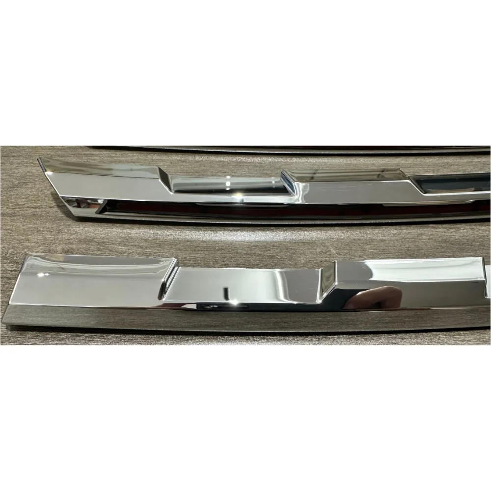 Chrome Front Panel 4 Part 2022 and Later Abs Chrome 623872144R High Quality Glossy Mirror Auto Accessories for Renault Express