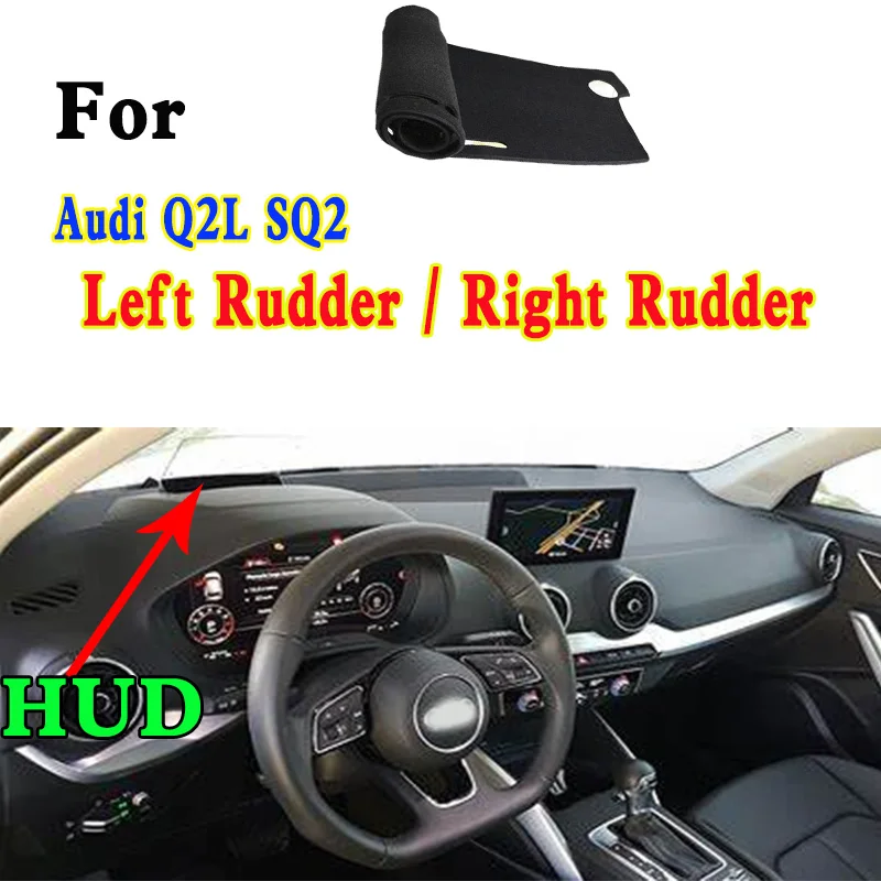 

For Audi Q2 Q2L SQ2 GAB Car Dashboard Mat Accsesories Anti-reflective Anti-slip Anti-dirty Pad Instrument Panel Cover