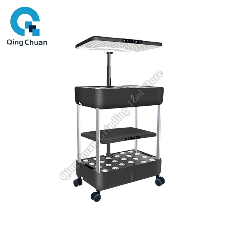 

Посадка Световая гидропонная система выращивания овощей Крытый многослойный умный садовый аппарат для выращивания овощей гидропоники