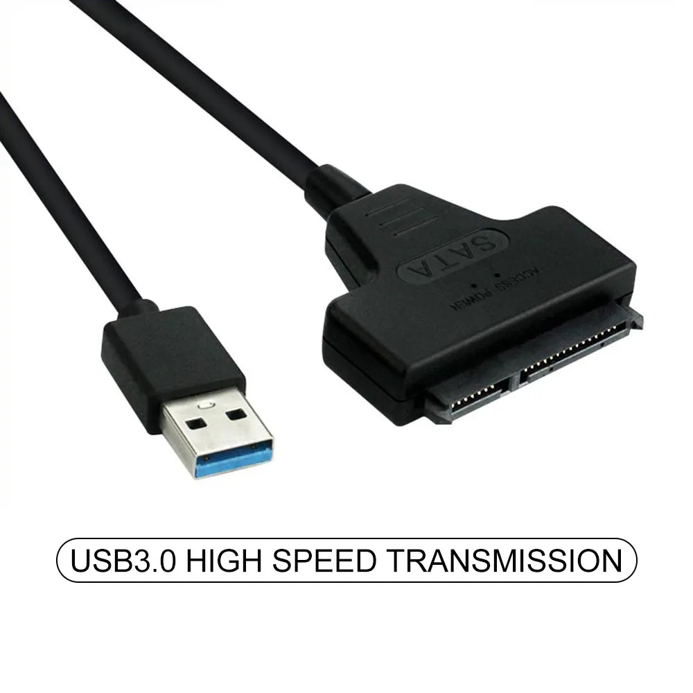 USB 3.0 SATA 3 Cable Sata to USB Adapter Up to 6 Gbps Support 2.5 Inches External SSD HDD Hard Drive 22 Pin Sata III Cable