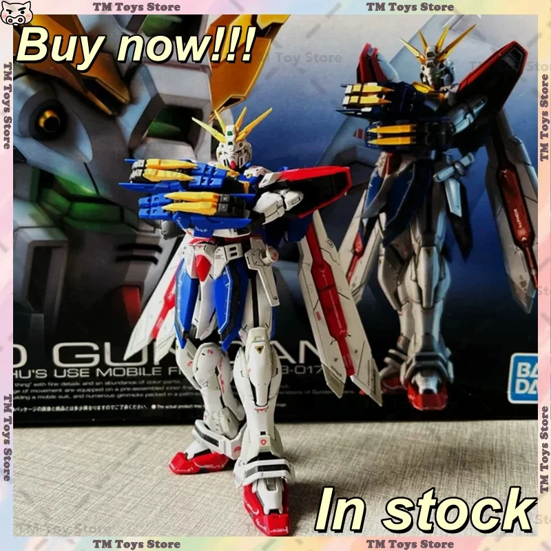 

Fat Cat 1/100 RG GF13-017NJ II GOD Сборная модель Комплект мобильного истребителя G Фигурка аниме Настольный декор Соберите подарки Игрушка на складе