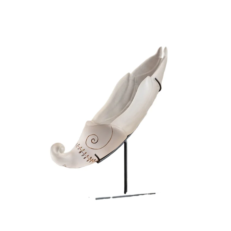 Modern new Chinese-style translucent matte handicrafts, tea room Zen art small ornaments