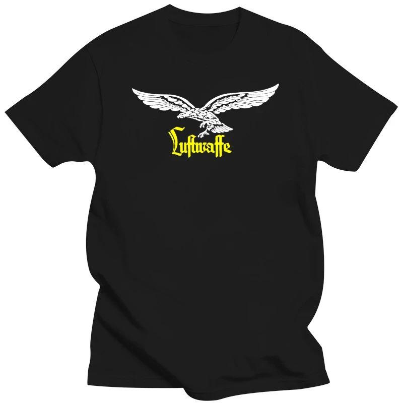 Grid Luftwaffe a26 Airline Military World War II Cotton T-Shirt