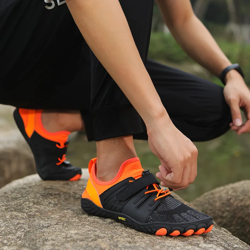 Men's Women's Beach Water Sports Quick-drying Swimming Cycling Sports Shoes Barefoot Sleeping Shoes Non-slip Wear-resistant