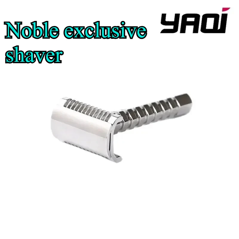 

Man Razor Stainless Steel Beard Shaver Yaqi Duomo Stainless Steel Safety Razor Collectibles Birthday Gift For Boyfriend