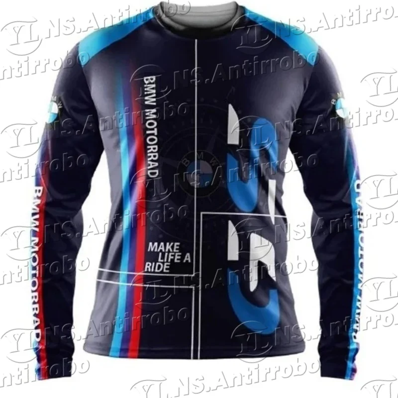 

25 Джерси для мотокросса, мужская и женская одежда, спортивный трикотаж Chopper Cruiser, дышащий, быстросохнущий, новые футболки B M W Motorrad GS