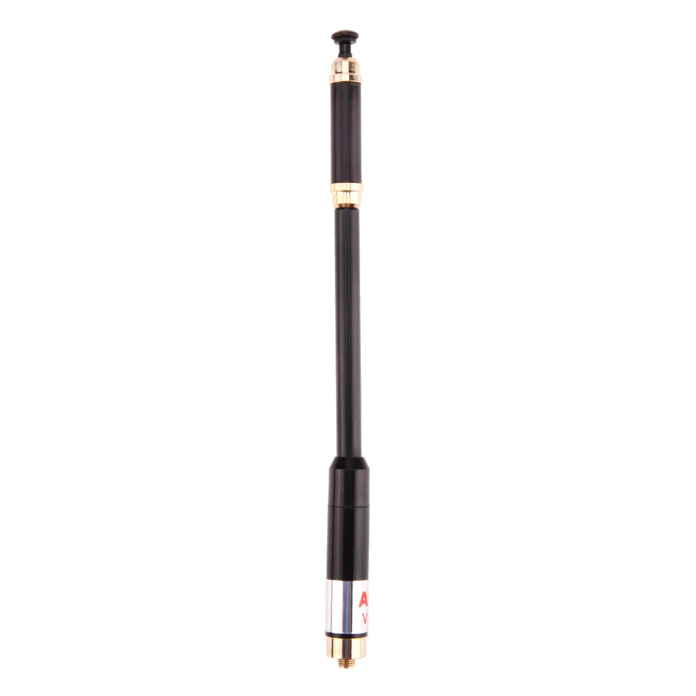 Antena extensible de doble banda para walkie-talkie, accesorios para Baofeng UV5X, BF888s, Kenwood, SMA hembra de alta ganancia, AL-800