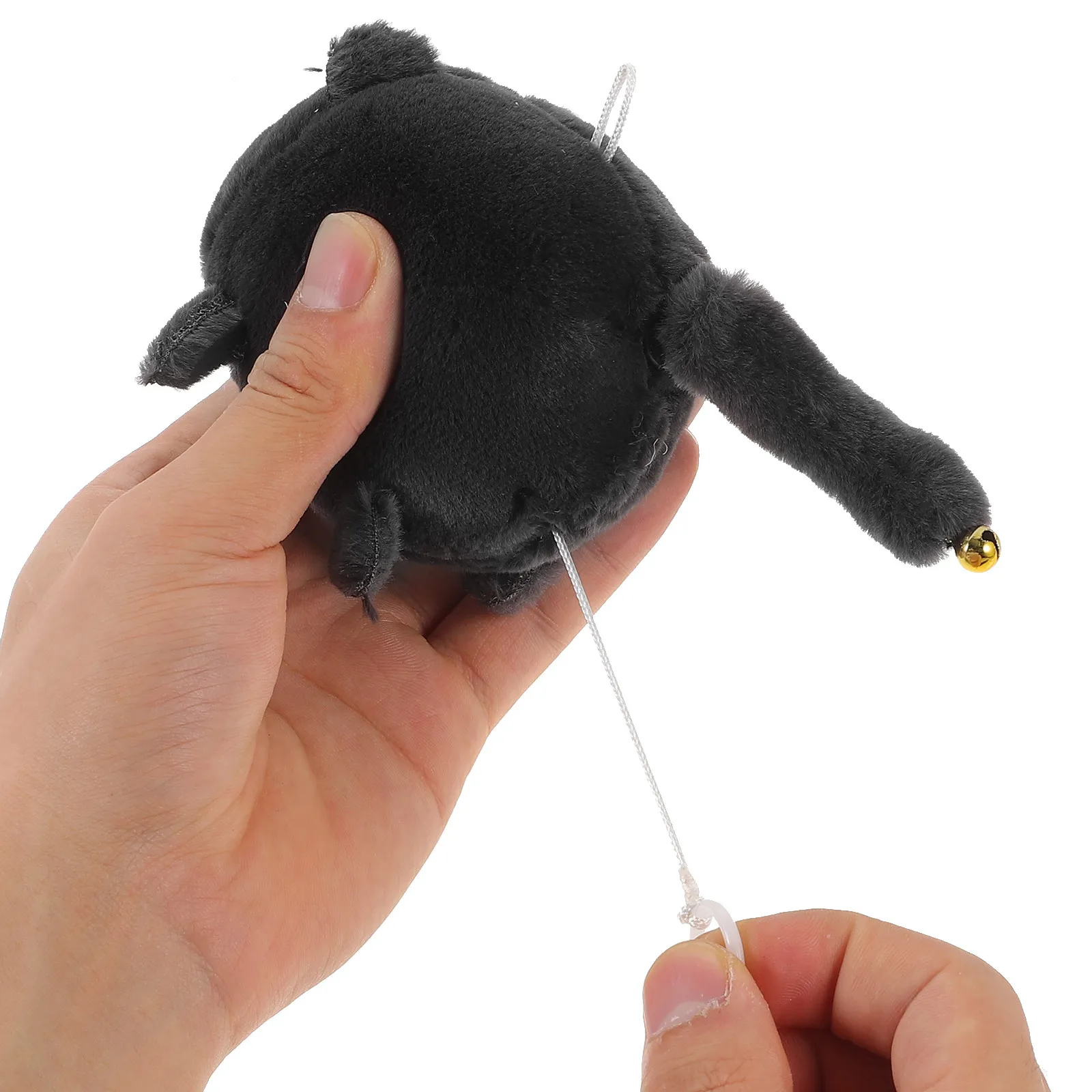 

Adorable Soft Stuffed Cat Animal Shaking Tail Interactive Decor for Sofa Bed Living Room Bedroom Photo Prop Gift Kids Adults