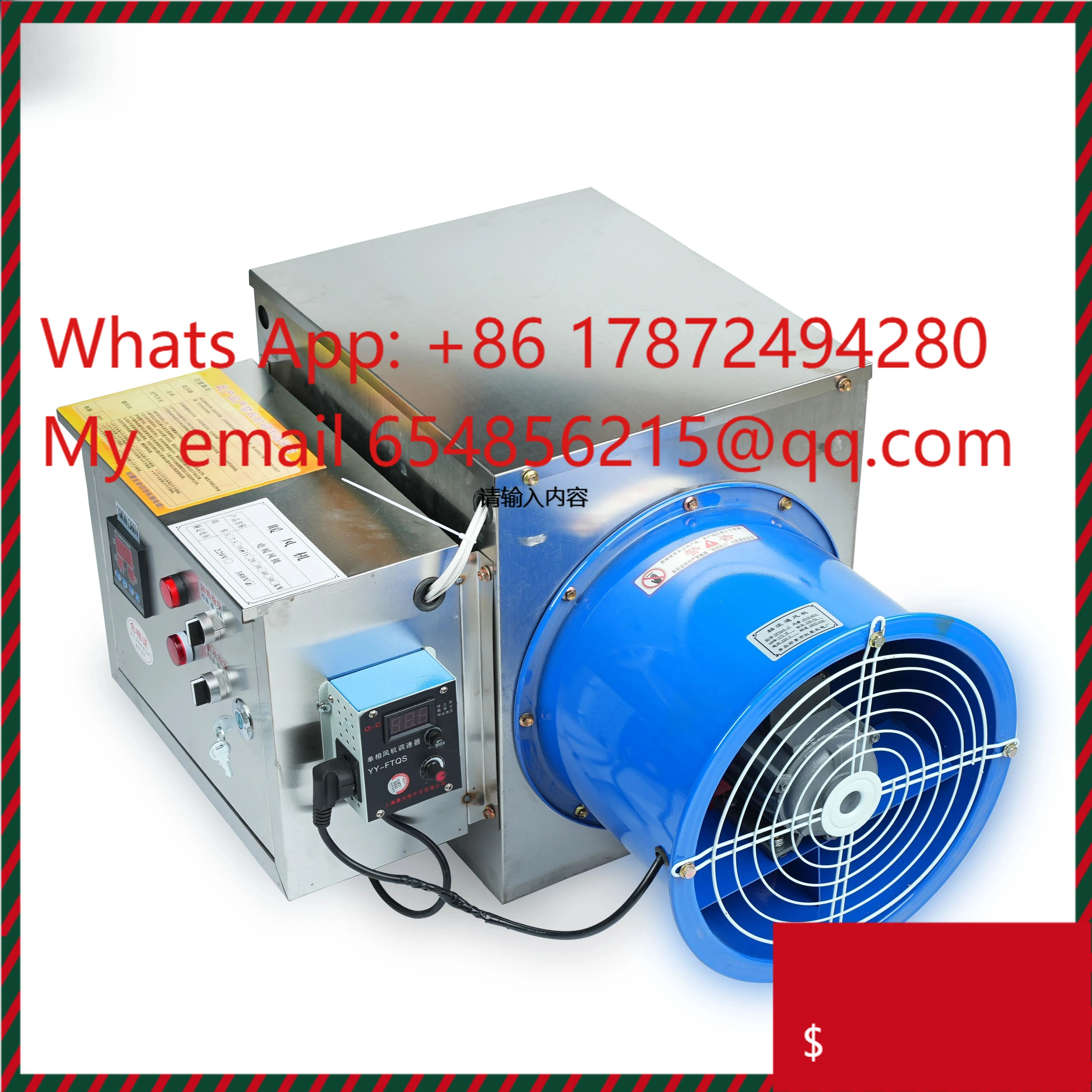 Pig House Heater Automatic Fast Heating Hot Air Furnace  lectric Heater Constant Temperature Stainless Steel Chicken