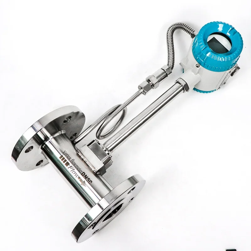 

Digital CE SS304 SS316 DN150 AIR Flanged High Temperature Pressure Compensation Integrated Flowmeter