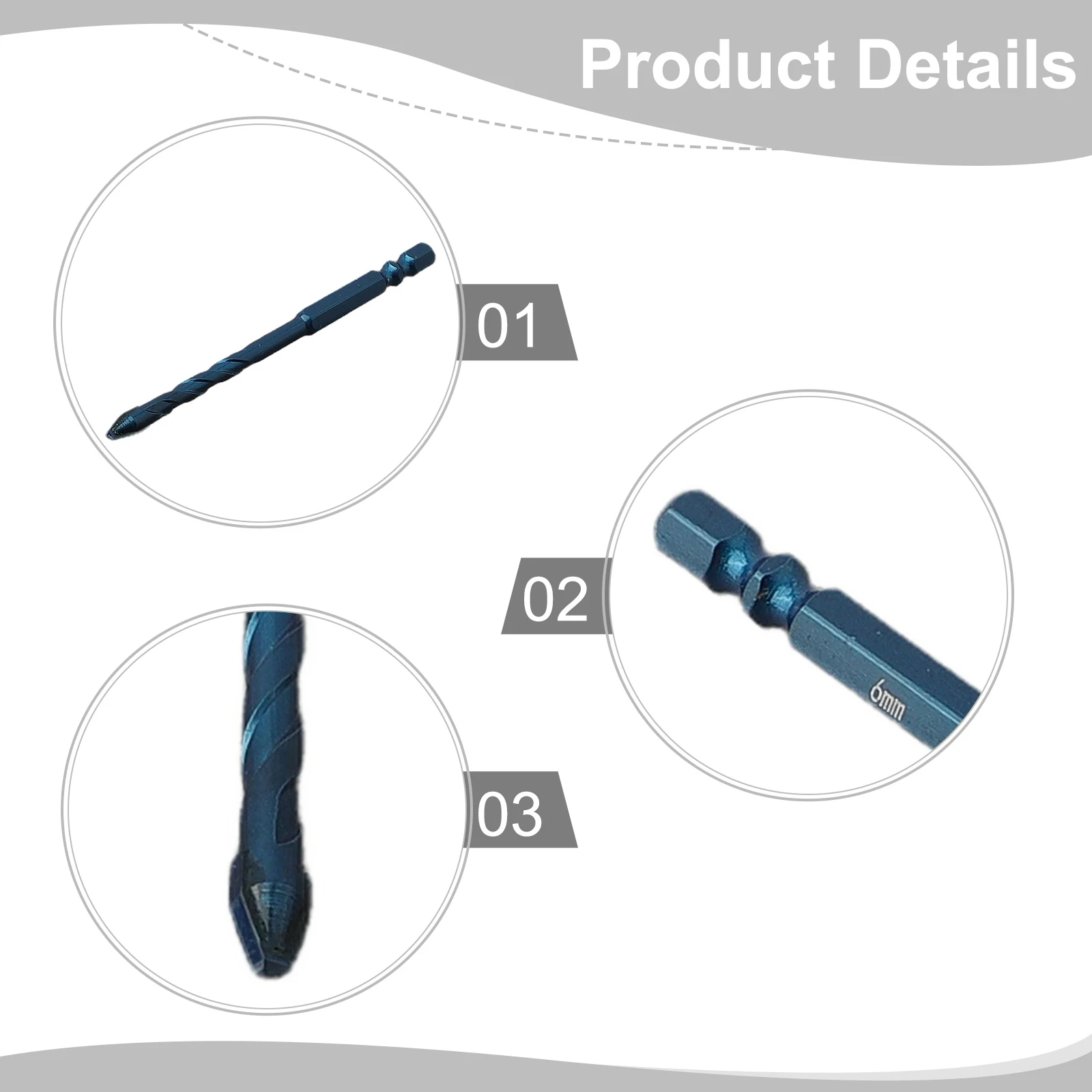 Add Water Glass Hardness Carbide Drilling High Hardness Carbide Drilling Drill Bits High Hardness Applicable Model
