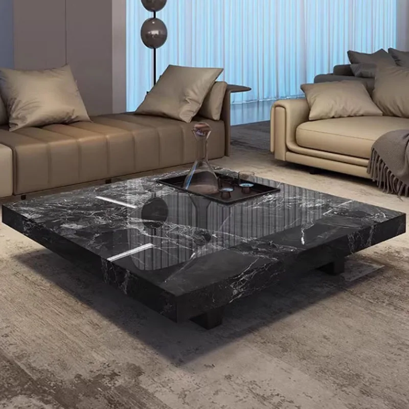 Reception Aesthetic Coffee Table Living Room Designer Nordic Luxury Compact Coffee Table Replica Couchtisch Hotel Furniture