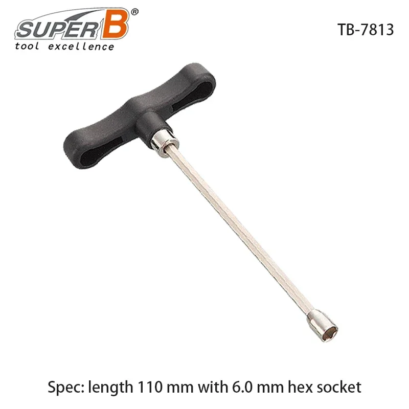 Super B TB-7811/12/13/14/15 Bicycle Internal Nipple Wrench Spoke Wrench Sockets To Fit Internal Spoke Nipples Bike Tools