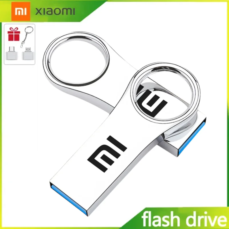 Xiaomi 2T Metal Pen Drive USB3.0 USB Flash Drive High-speed Data Transfer Memory Stick Pendrive Ultra-slim Thumb Usb Memory Disk