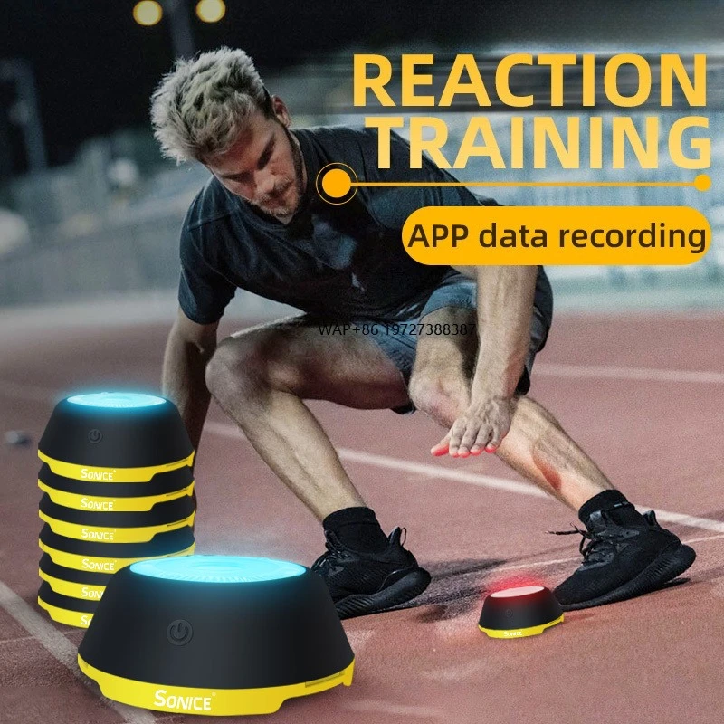 Trainings-Reaktionslicht für Basketball- und Tennistraining. Reaktions-Trainingslampe. Reaktionslampe für Geschwindigkeit und Beweglichkeit