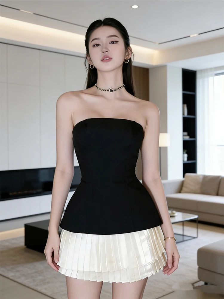 

Ele одно плечо для подружки невесты Dr, женское высококачественное цветное вечернее платье с застежкой на талии, юбка из полиэстера...