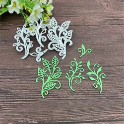 Leaf 4 Metal Cutting Dies Stencils For DIY Scrapbooking Decorative Embossing Handcraft Template