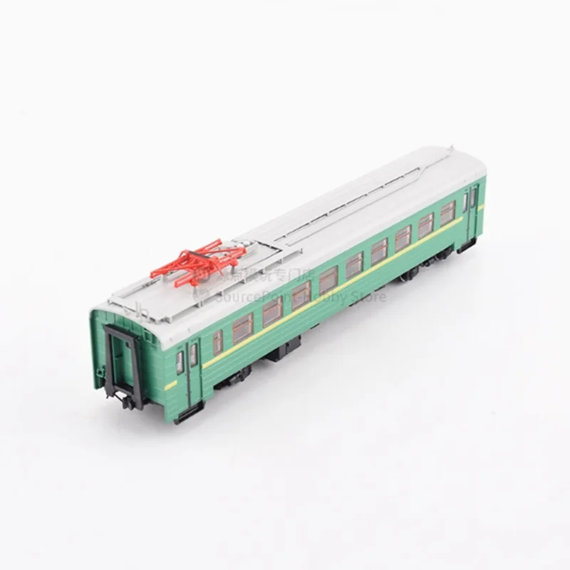 Carro locomotor soviético ER2 JLKN015, modelo de tren de plástico, colección estática, regalos de vacaciones decorados, escala 1/87