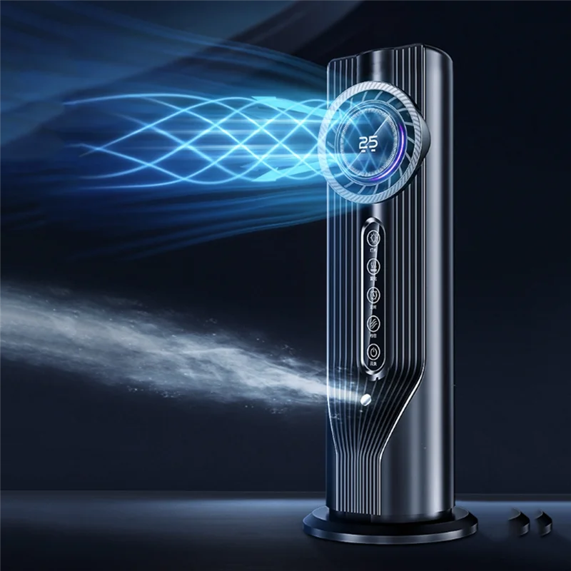 CTHO-مروحة برج غرفة النوم الصامتة USB مروحة تبريد المياه المحمولة رذاذ الماء الترطيب مروحة تبريد المياه سطح المكتب مبرد الهواء Whit