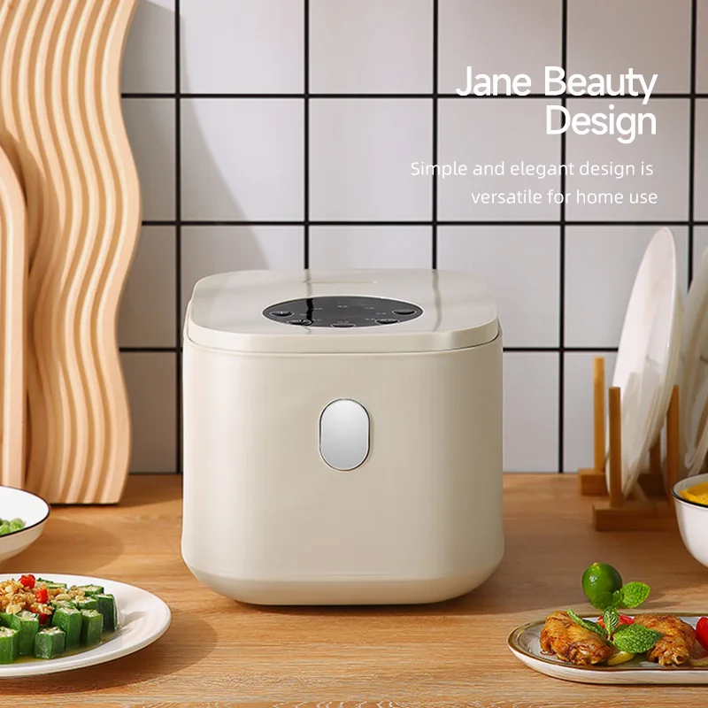 2.5L وعاء طبخ الأرز غير لاصق المطبخ الأجهزة المنزلية مع وظيفة الدفء الطبخ حساء الأرز الحساء وعاء الطبخ الكهربائي الصغير
