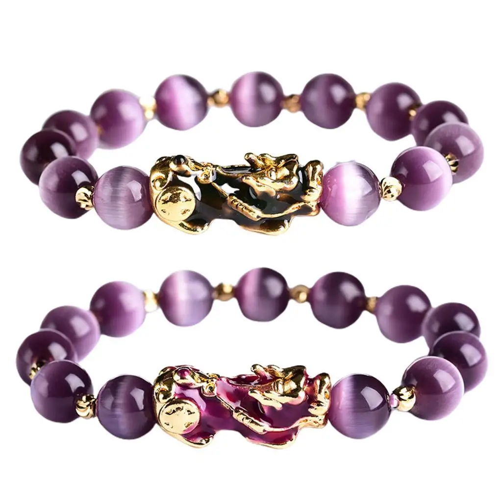 Fengshui Prosperity Bracelet with Pi Xiu / Pi Yao Pendant to Gain Wealth Glü