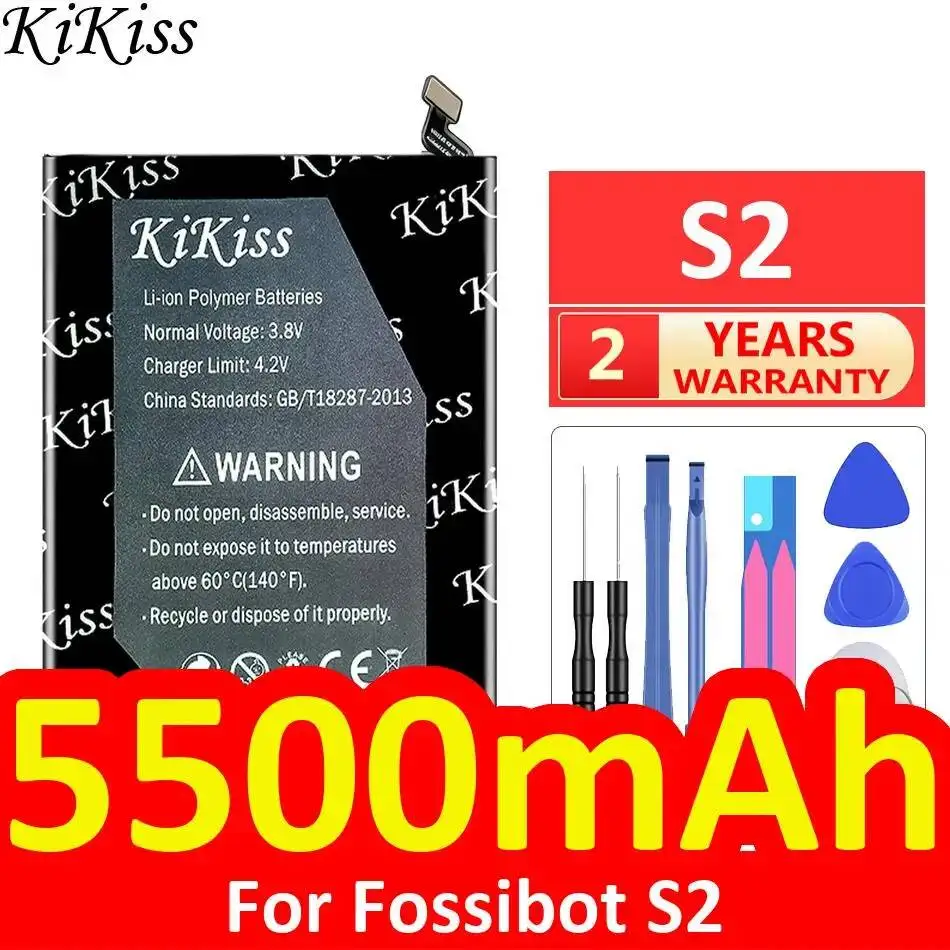 

Mobile Phone Battery 5500Mah High Capacity For Fossibot S2 Long-Lasting Performance