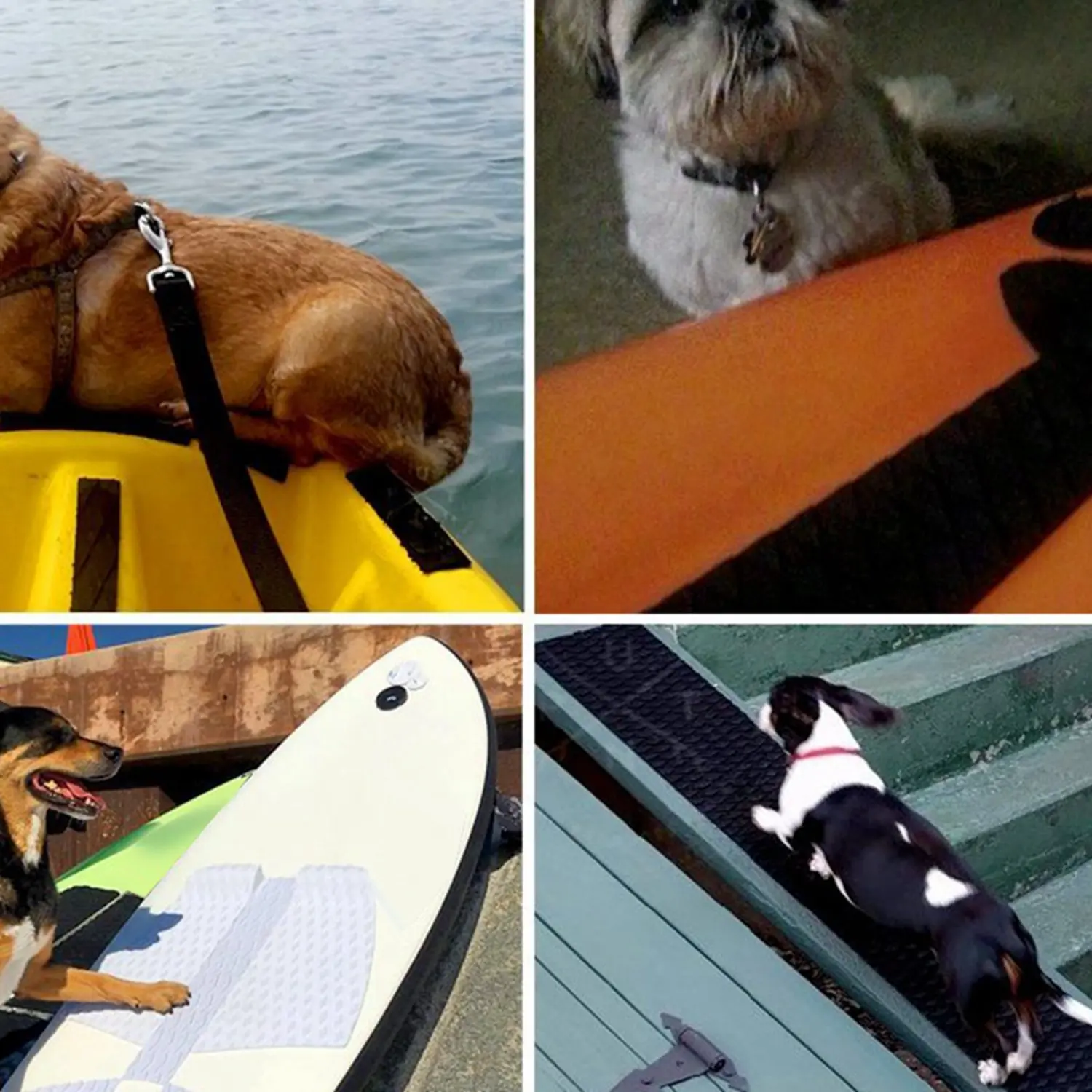 2 قطعة لوح تثبيت سطح لوح التزلج إيفا المضادة للانزلاق وسادة لاصقة المضادة للانزلاق سطح السفينة لسطح القارب ، الكاياك ، لوح التزلج ، المجداف العمودي