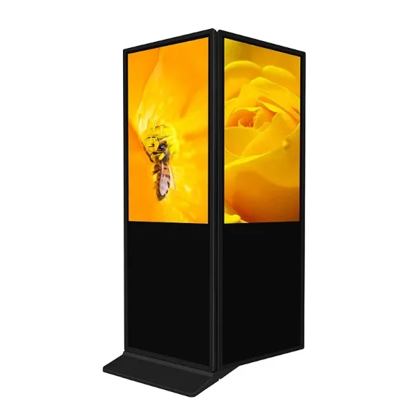 32/43/49/55 Inch Floor Standing Outdoor Waterproof HD Android Totem Kiosk Touch Screen Digital Signage Lcd Advertising Display