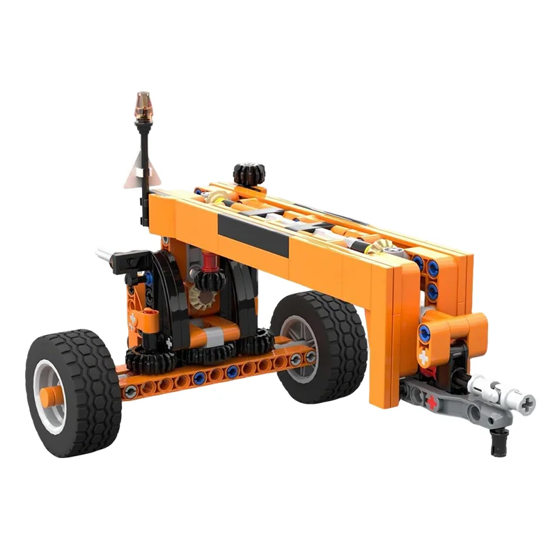 

230 деталей MOC: Техническая модель газонокосилки-«летучая мышь» (Batwing Mower) — конструктор, развивающая игрушка, идея для подарка на Рождество, строительные блоки