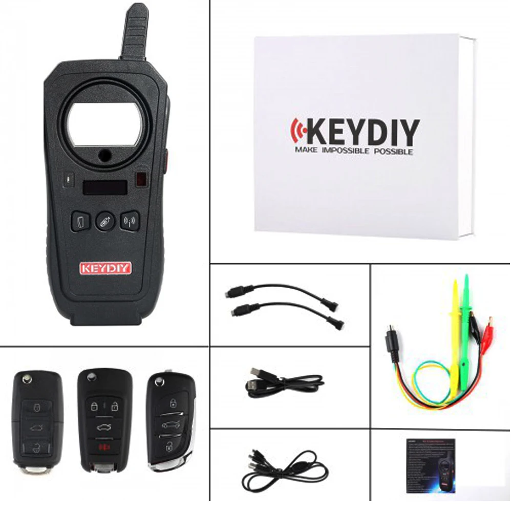 KEYDIY KD-X2 Remote Maker Unlocker and Generator-Transponder Cloning Device With 96 Bits 48 Transponder Copy Frequency detection