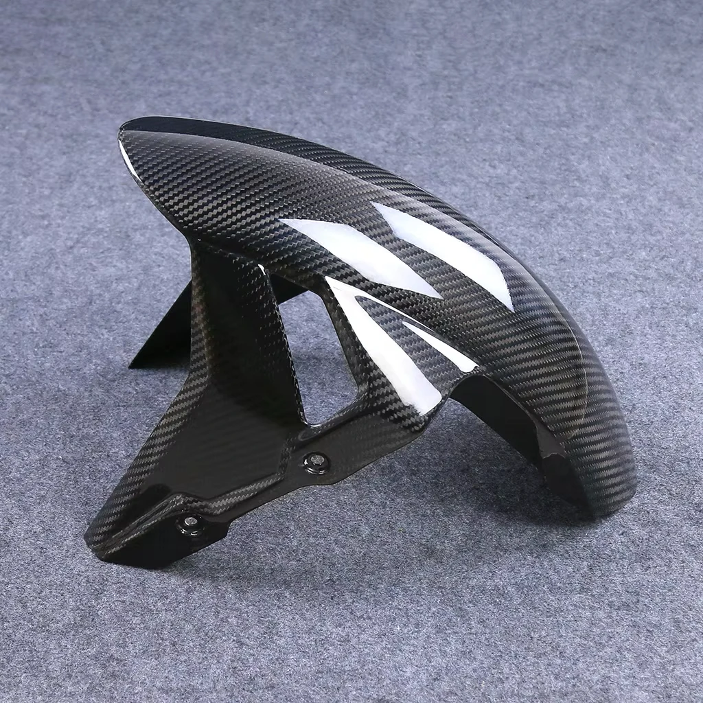 Pure Carbon Fiber Front Fender Hugger Mudguard For BMW S1000RR S1000R M1000R M1000RR 2023 2024 2019 2020 2021 2009 2016 view 6