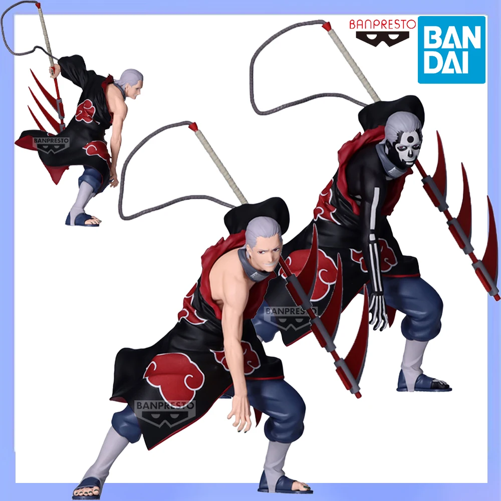 

In Stock Original Bandai Spirits Banpresto Naruto Shippuuden Hidan Collection Series Model Cartoon Character Anime Figure Model