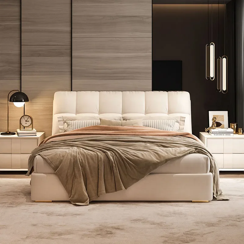 

Princess Sleeping Bed Sun Soft Modern Comfortable Children Double Design Wooden Floor Double Bed Luxury Muebles Hotel Furniture