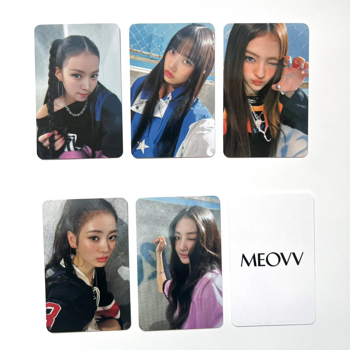 5/20 قطعة/المجموعة/المجموعة Kpop MEOVV MEOW ألبوم المبتدأ مرحلة الرقص صورة شخصية بطاقات الصور سوين آنا نارين غاوون إيلا سيلفي لومو بطاقات المشجعين الهدايا #2