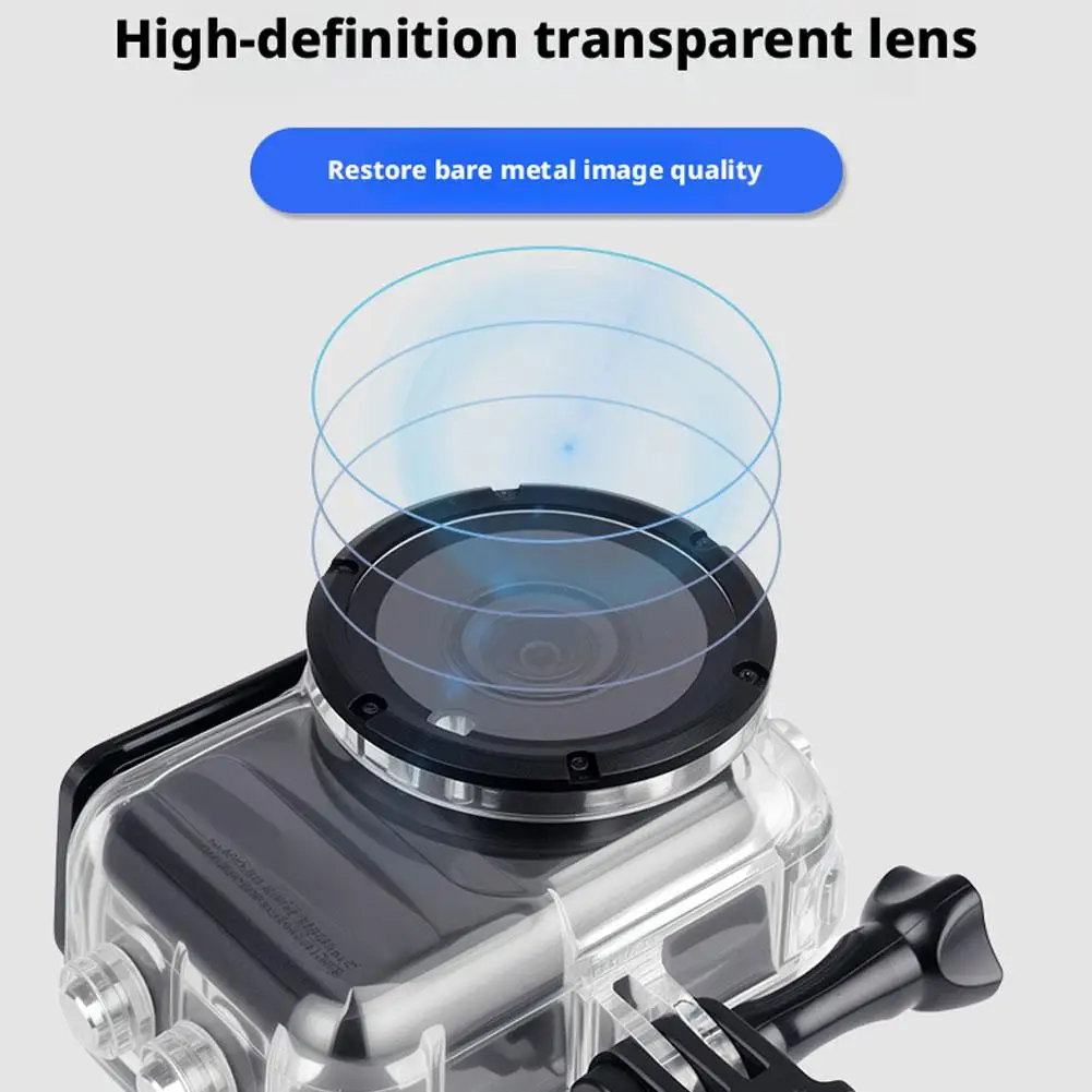 حافظة غوص مقاومة للماء 50 متر حماية غطاء غوص حامي لملحقات كاميرا Insta360 Go Ultra ﻿