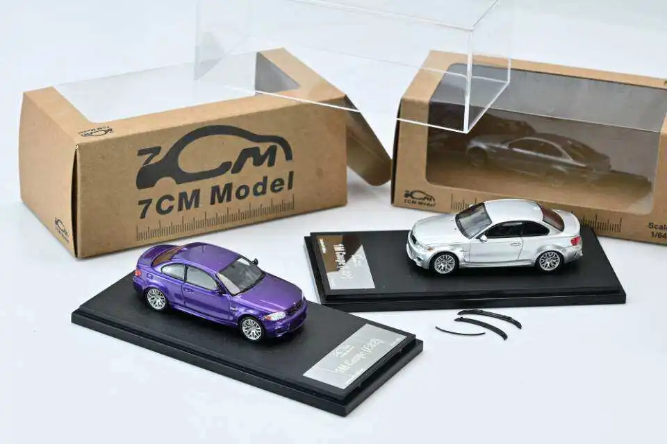 Diecast 7CM 1:64 Scale BMW 1M Coupe E82 Alloy Car Model