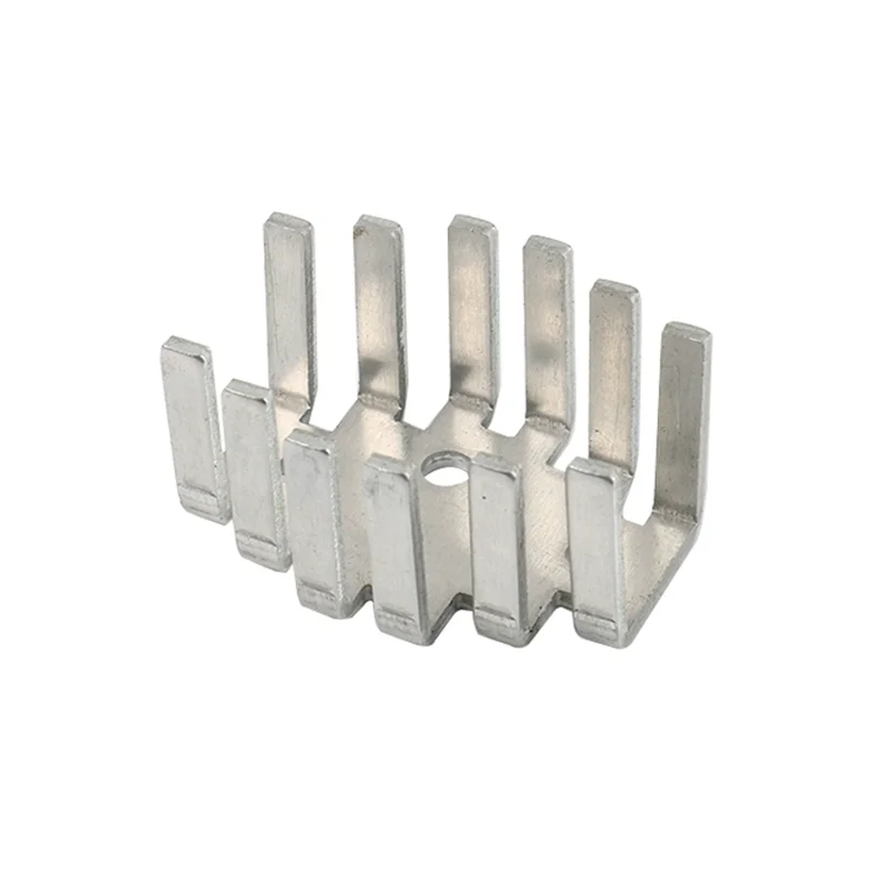 TO-3 مشعاع ثلاثي ذو ختم ذهبي 45*35*25 مللي متر ألومنيوم مع بالوعة حرارية بأربعة فتحات