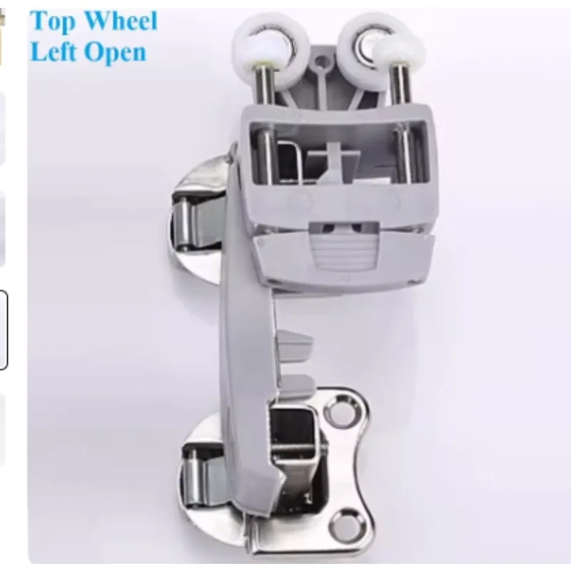 Sliding Bi-fold Folding Door Hanging Wheel Roller Hinge Replacement Parts image 4