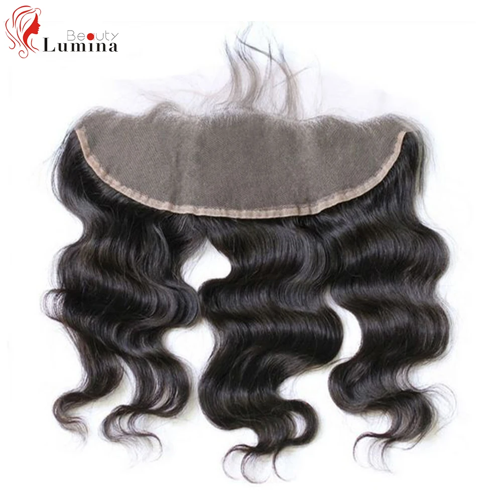 13x4 Lace Frontal 4X4 Body Wave Lace Frontal Closure 4x4 Brazilian Remy Hair Pre Plucked 100% Human Hair Lace Frontal 13x4